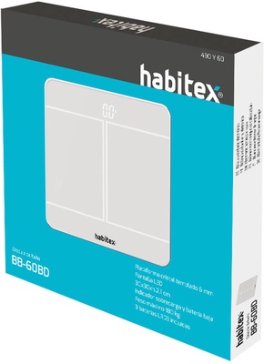Bascula Ba�o Bb-60bd 18okg. Habitex